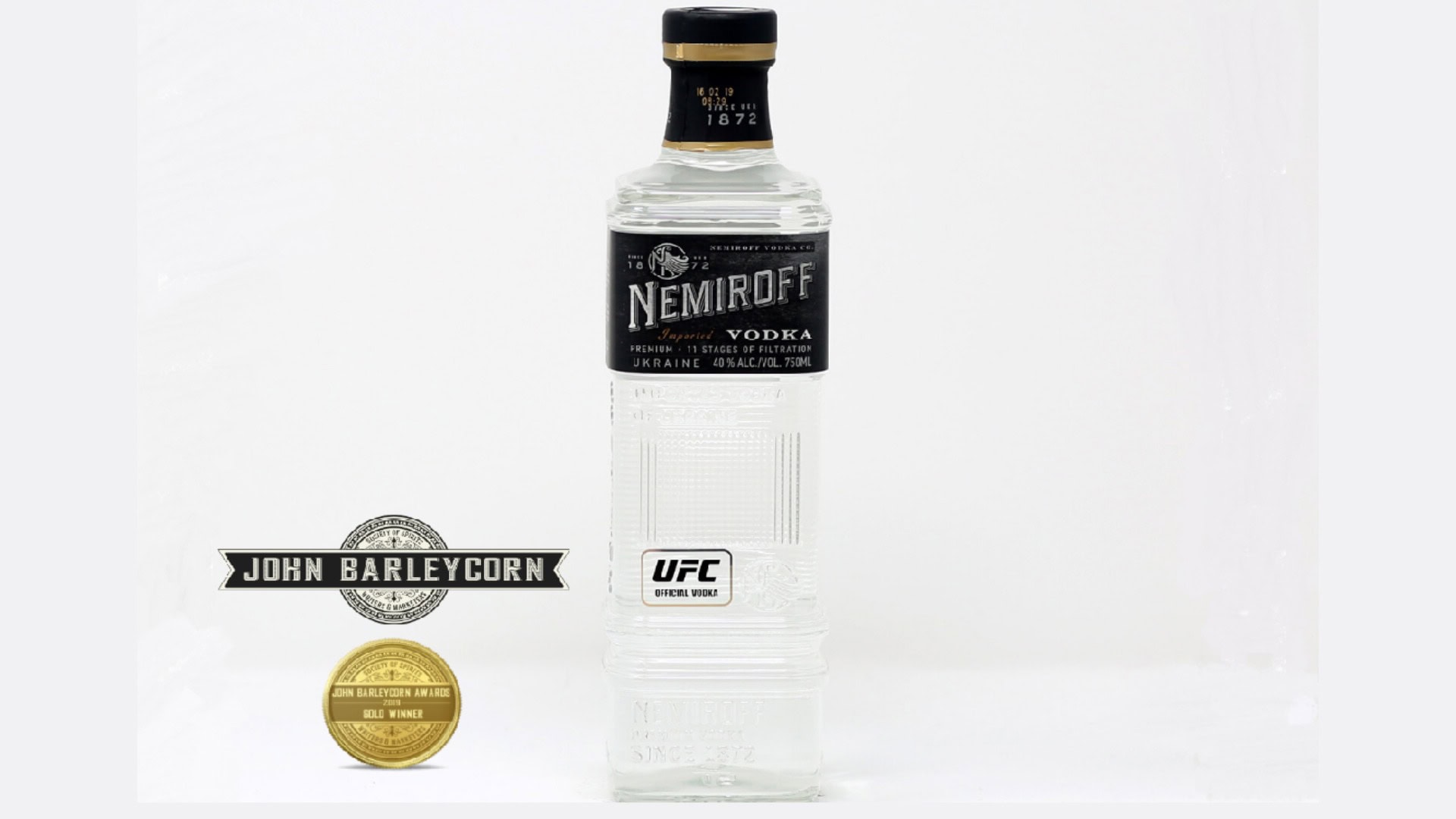 Nemiroff Original Taste Received the Gold Medal by John Barleycorn Award