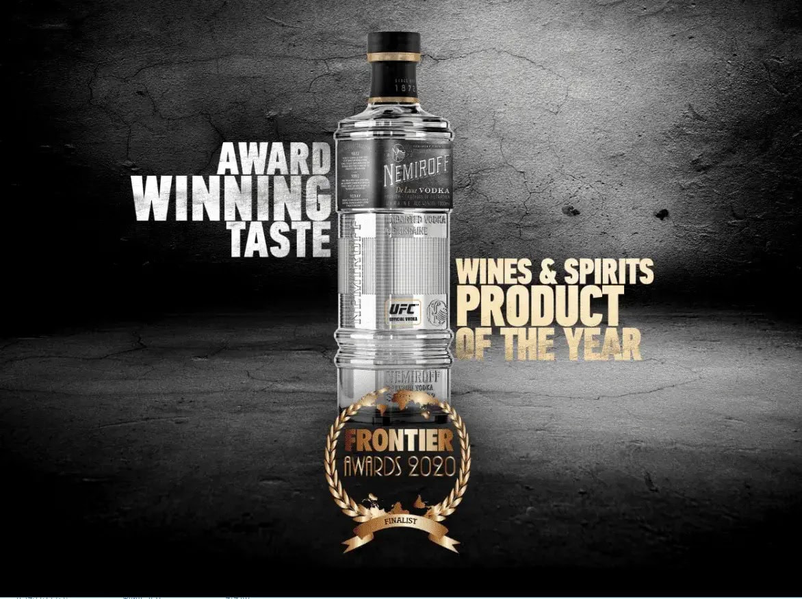 Nemiroff De Luxe is Shortlisted Among the Best Spirits in Travel Retail!