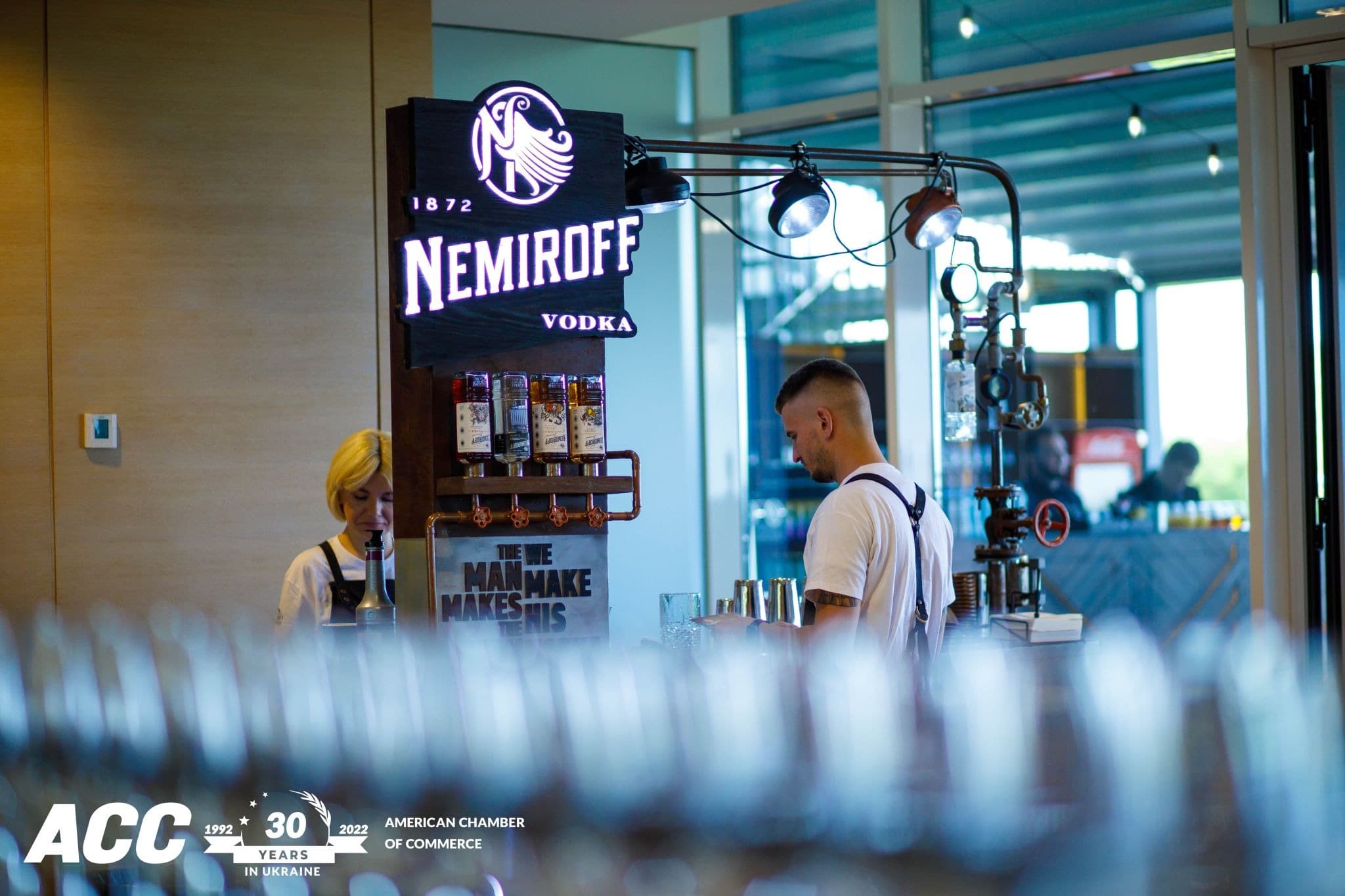 Nemiroff becomes a Cocktail Partner at the AmCham US Independence Day Reception