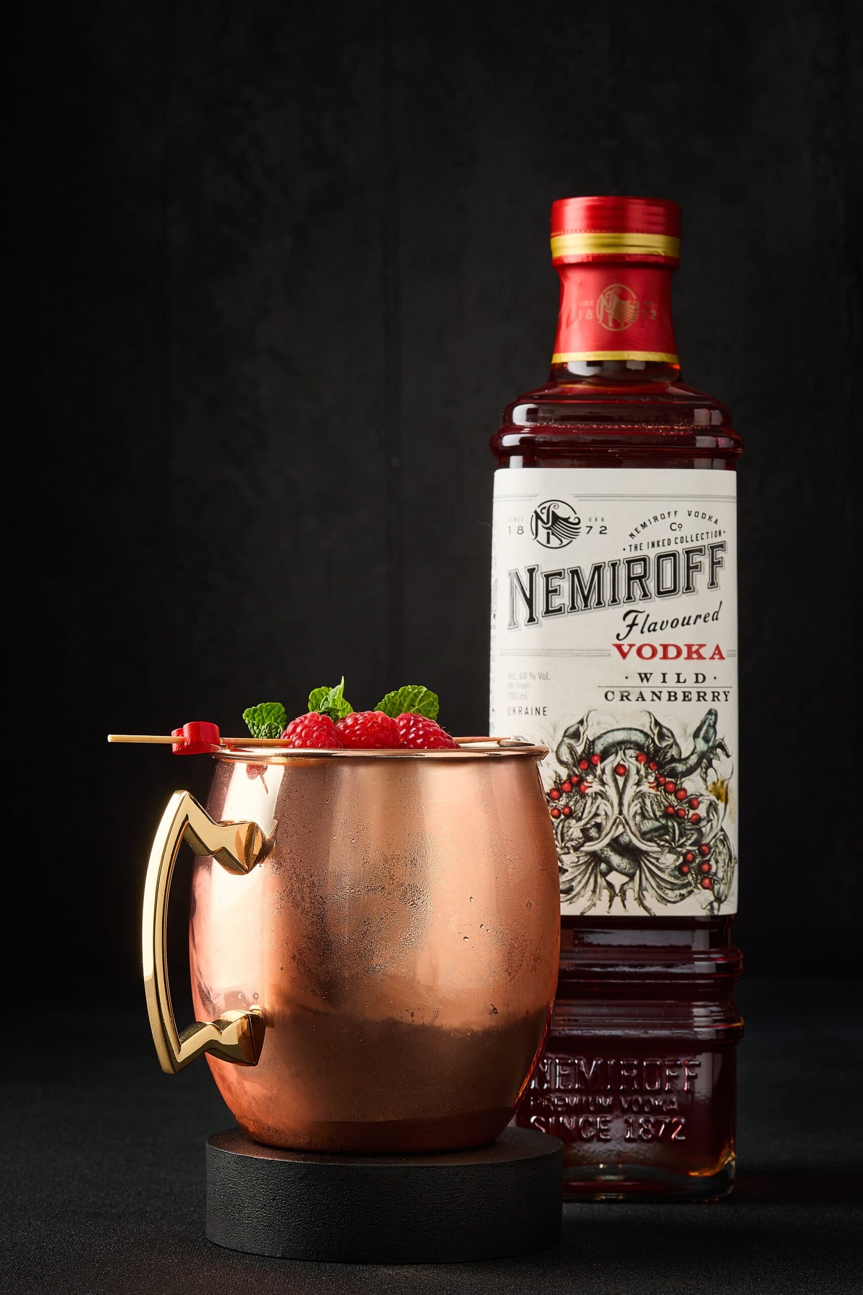 Ukrainian Mule Cocktail with Vodka