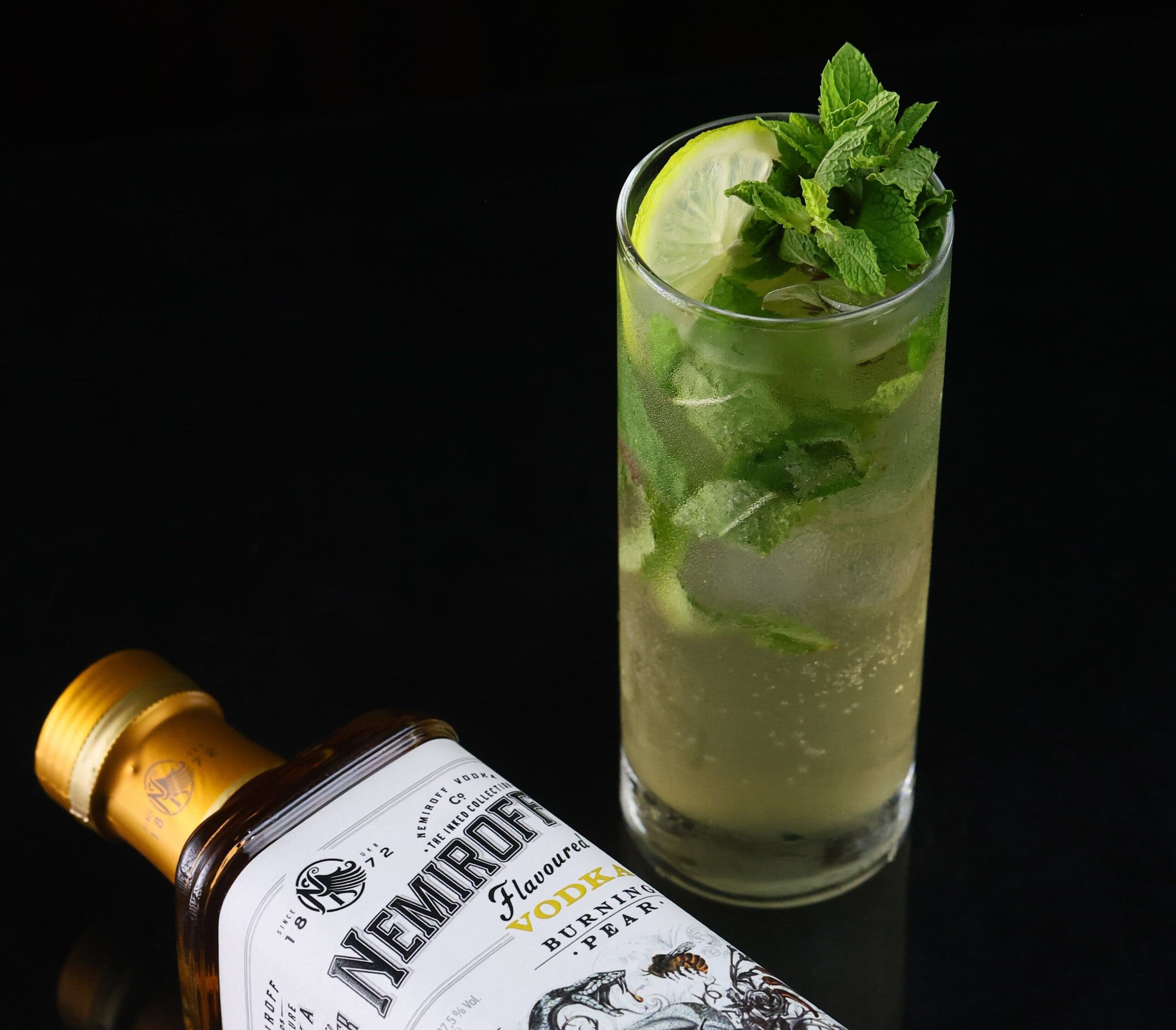 cocktails with pear vodka