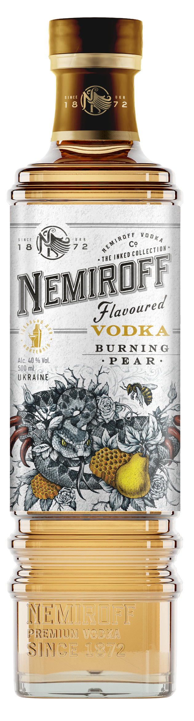 Рецепти коктейлів з горілкою для великої компанії 2 The Inked Collection Пекуча Груша