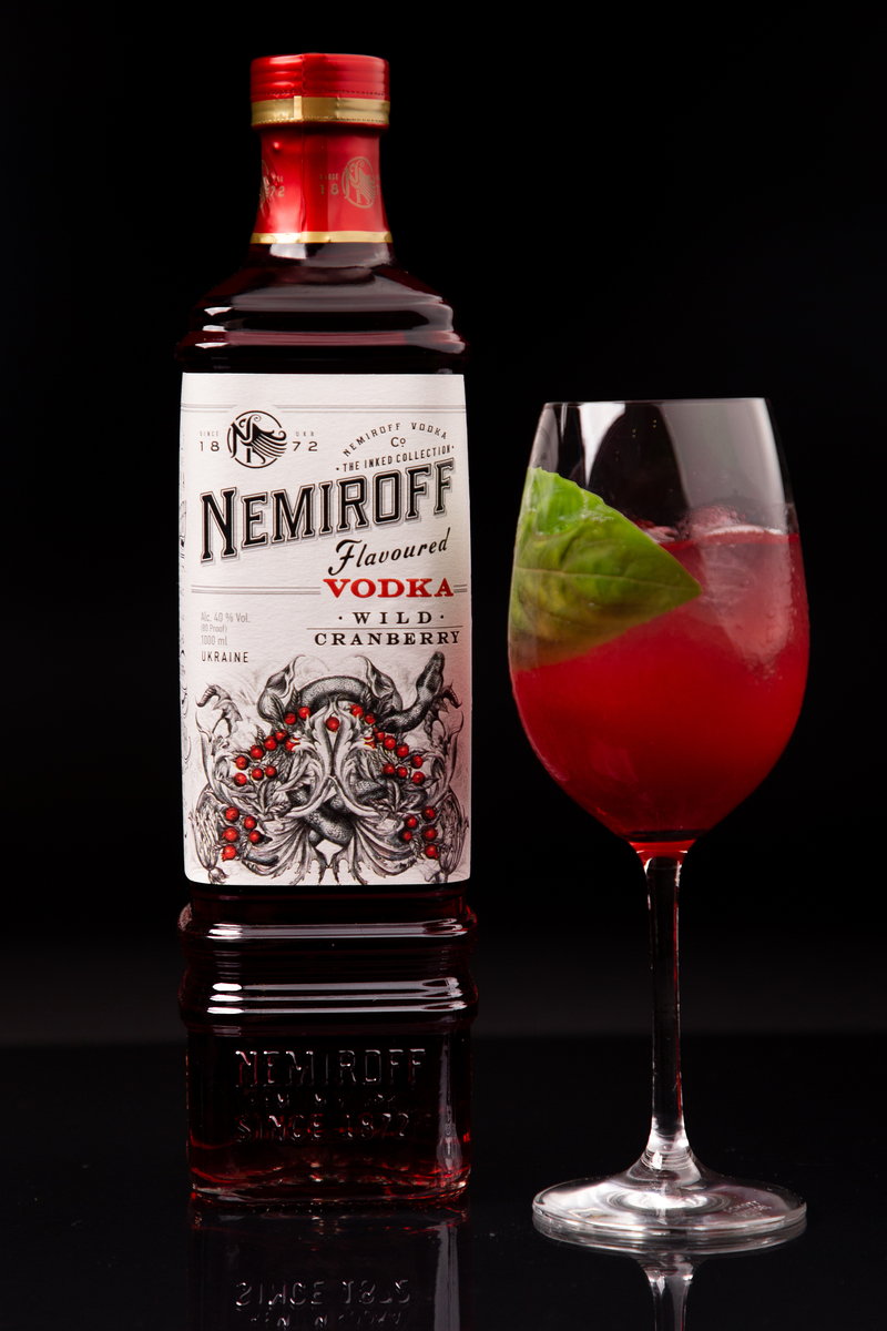 Wild Cranberry Spritz коктейль