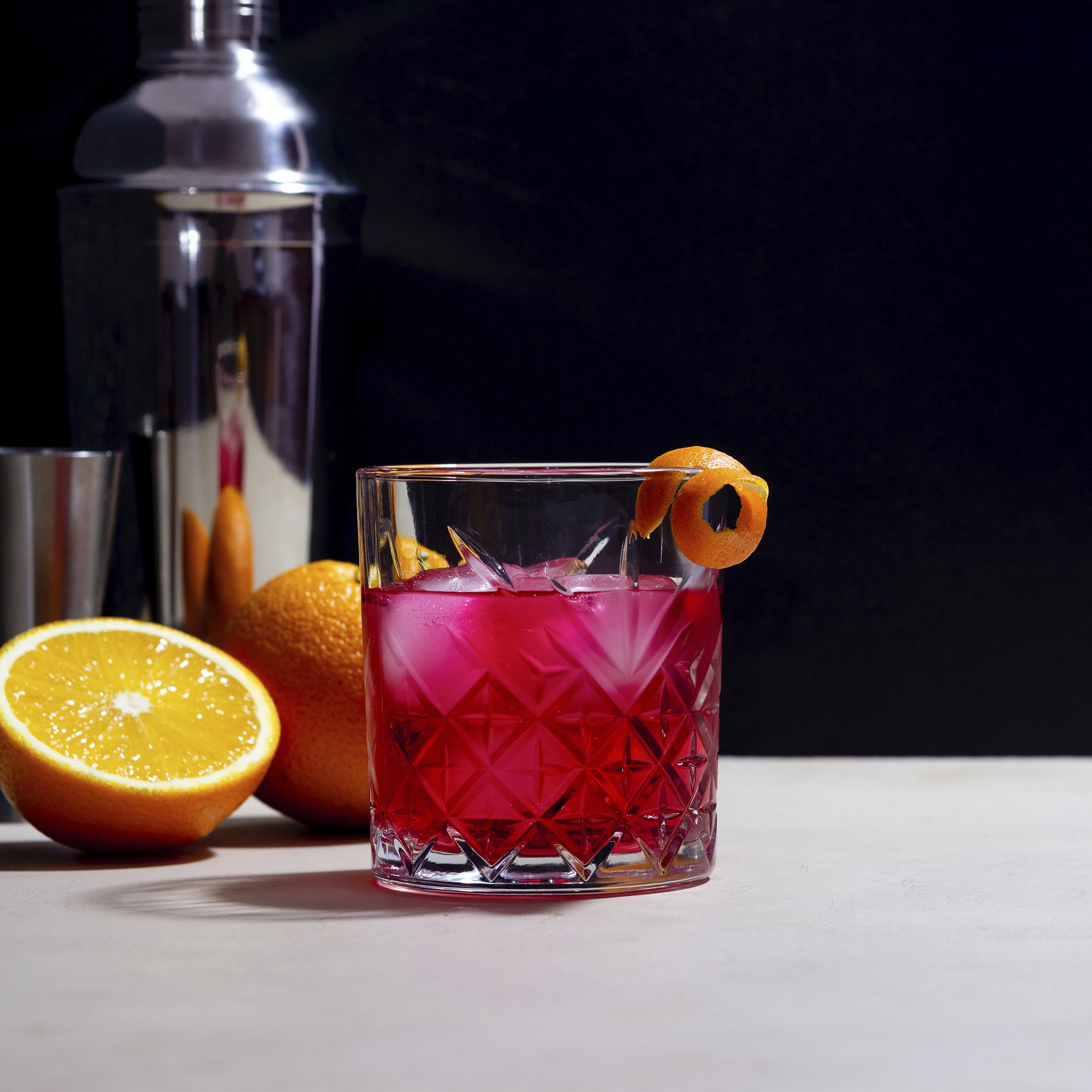 cocktail blueberry night