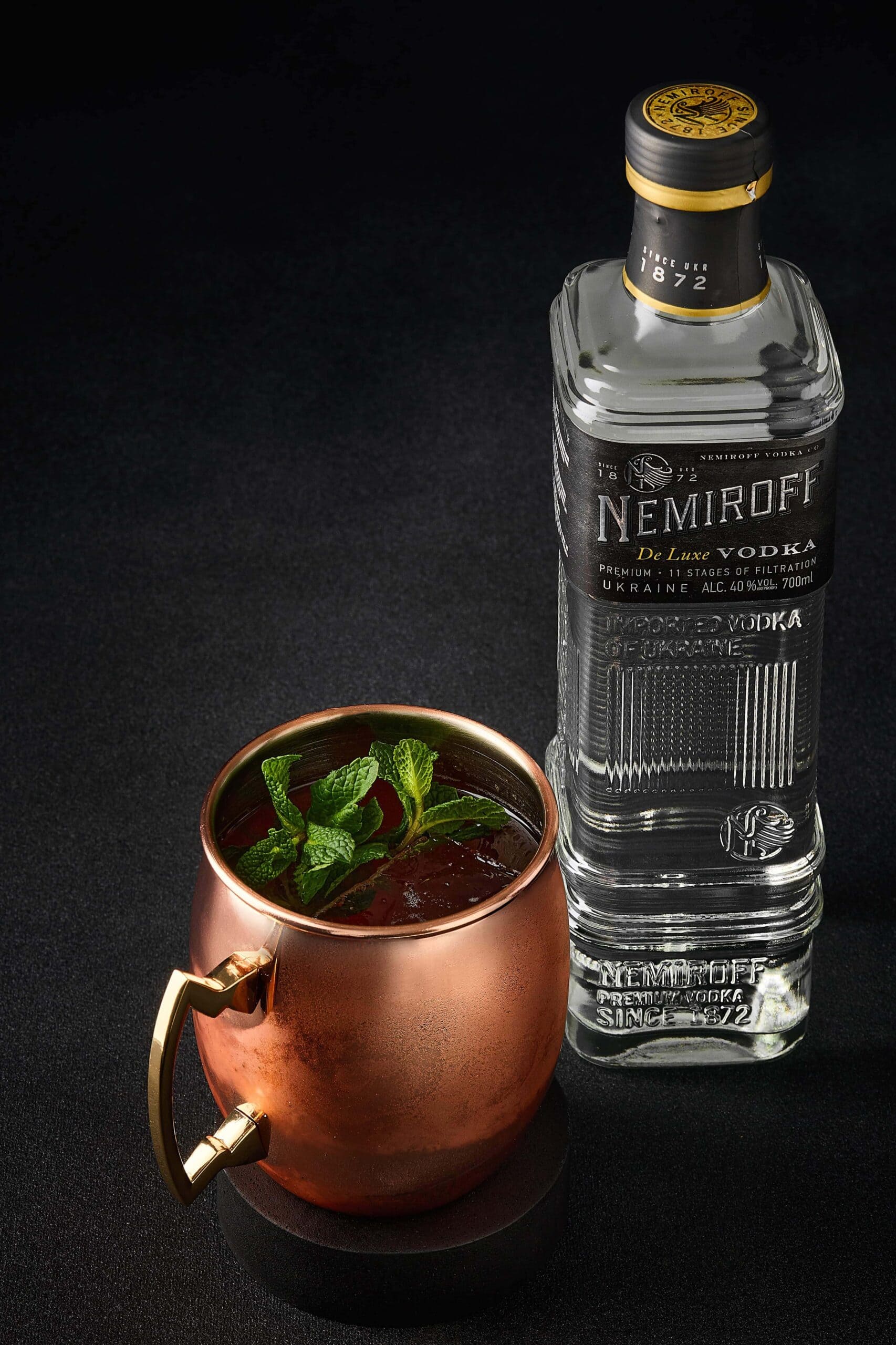nemiroff mule with vodka