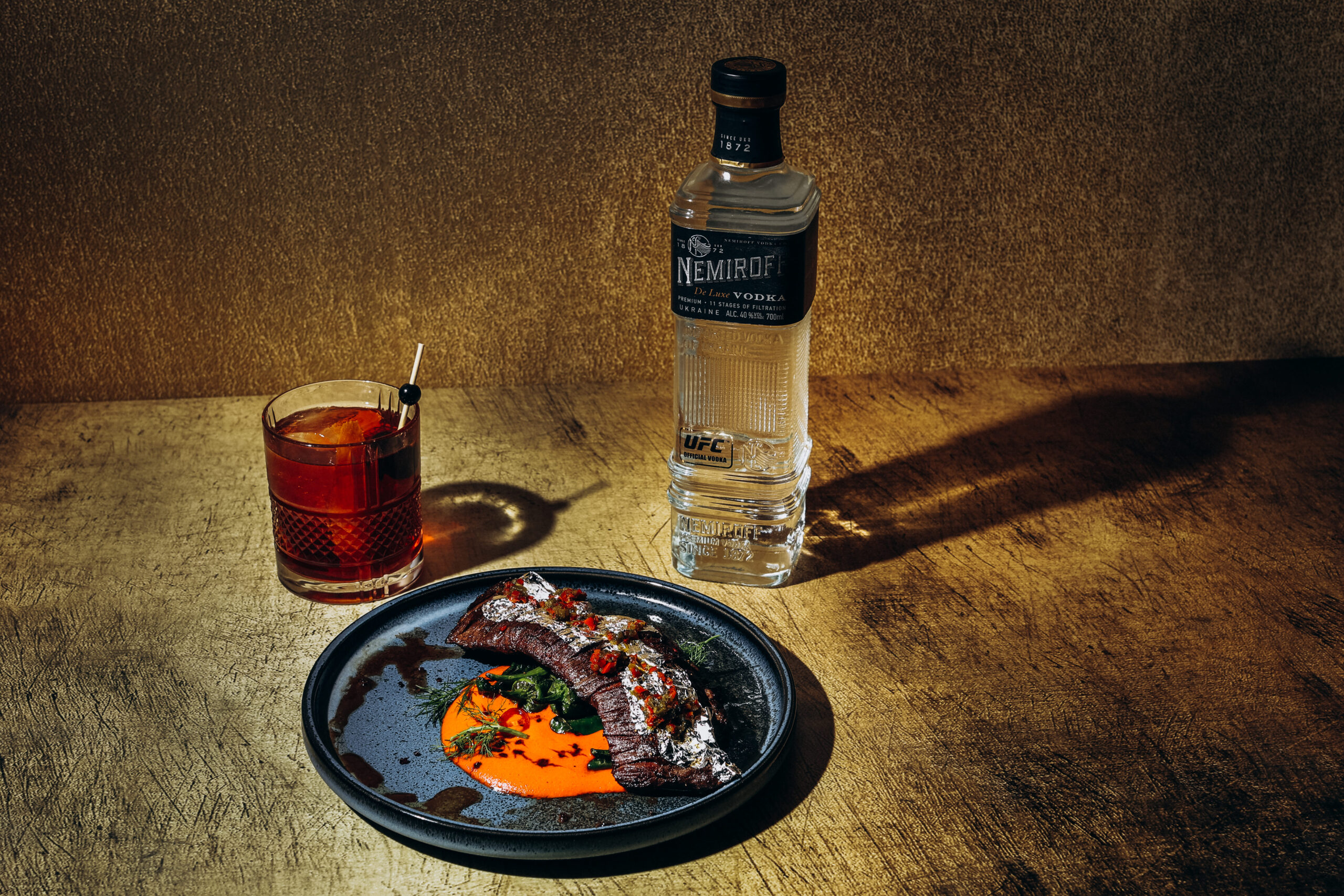 What to eat with vodka?
