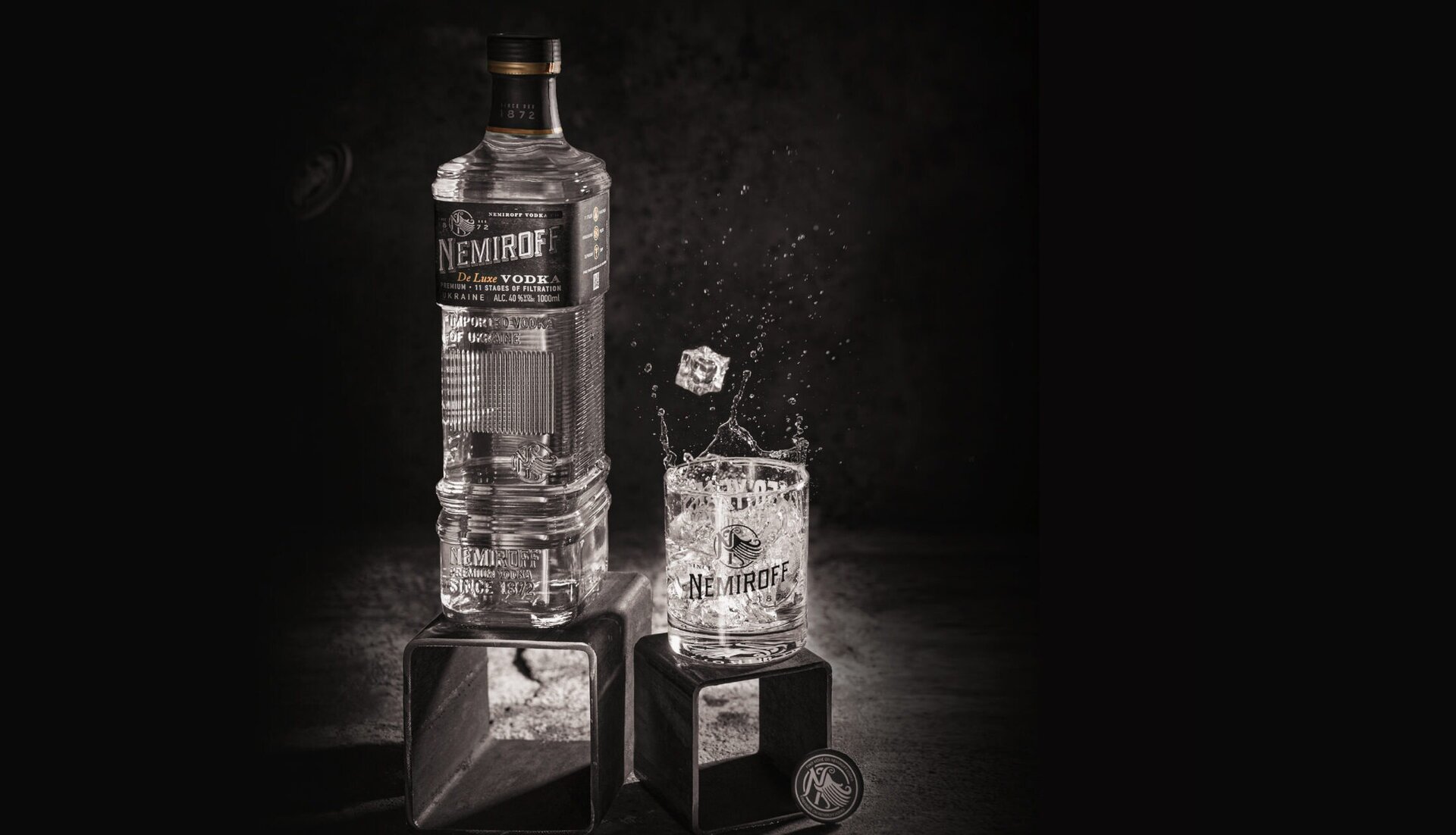 What to drink Nemiroff vodka with?