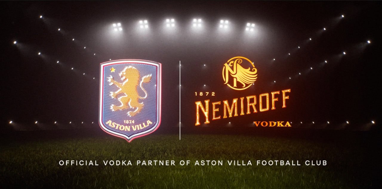 Nemiroff Partners with Aston Villa, Marking its New Era in Global Sports Sponsorship