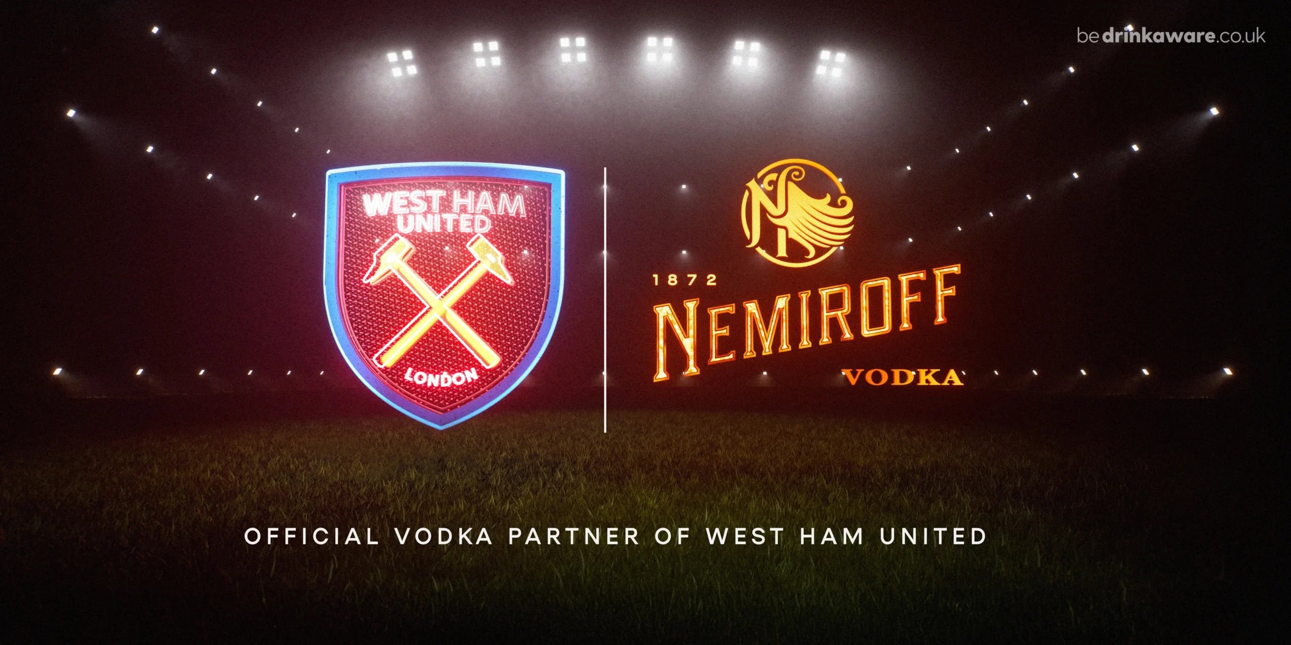 Nemiroff Partners with West Ham United, Expanding Its Footprint in Global Football Sponsorship