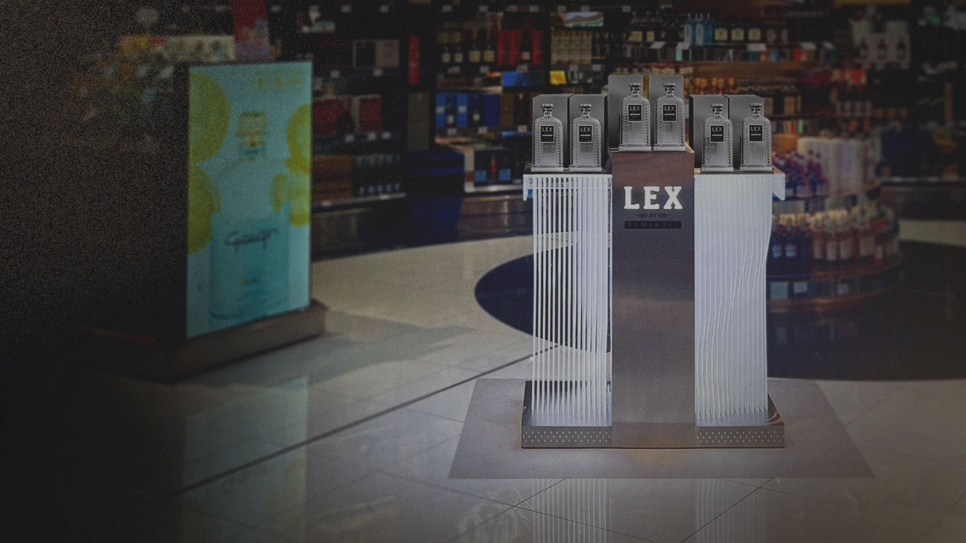 Launch LEX by Nemiroff at Brussels Airport with Lagardère Travel Retail