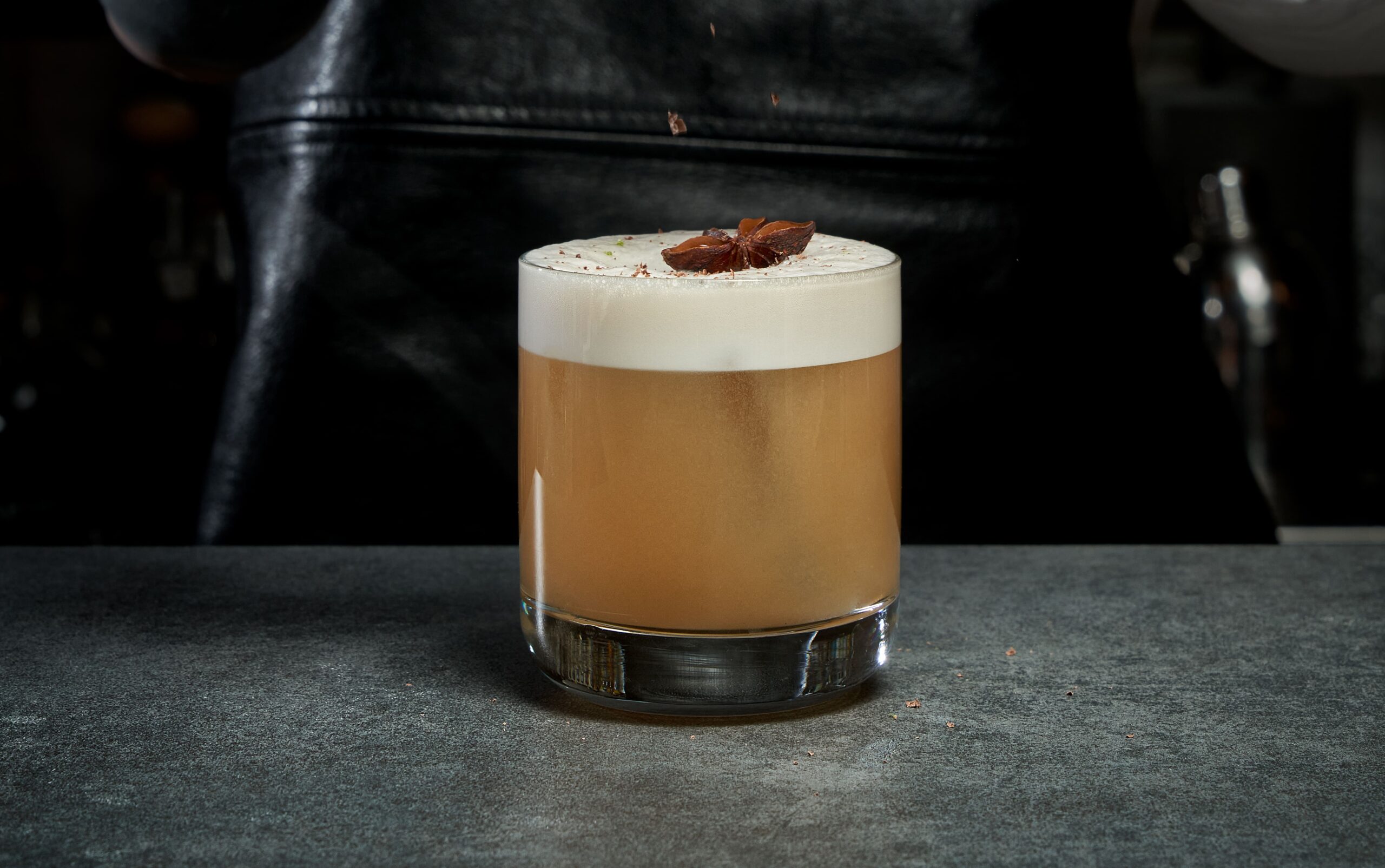 fall sour cocktail