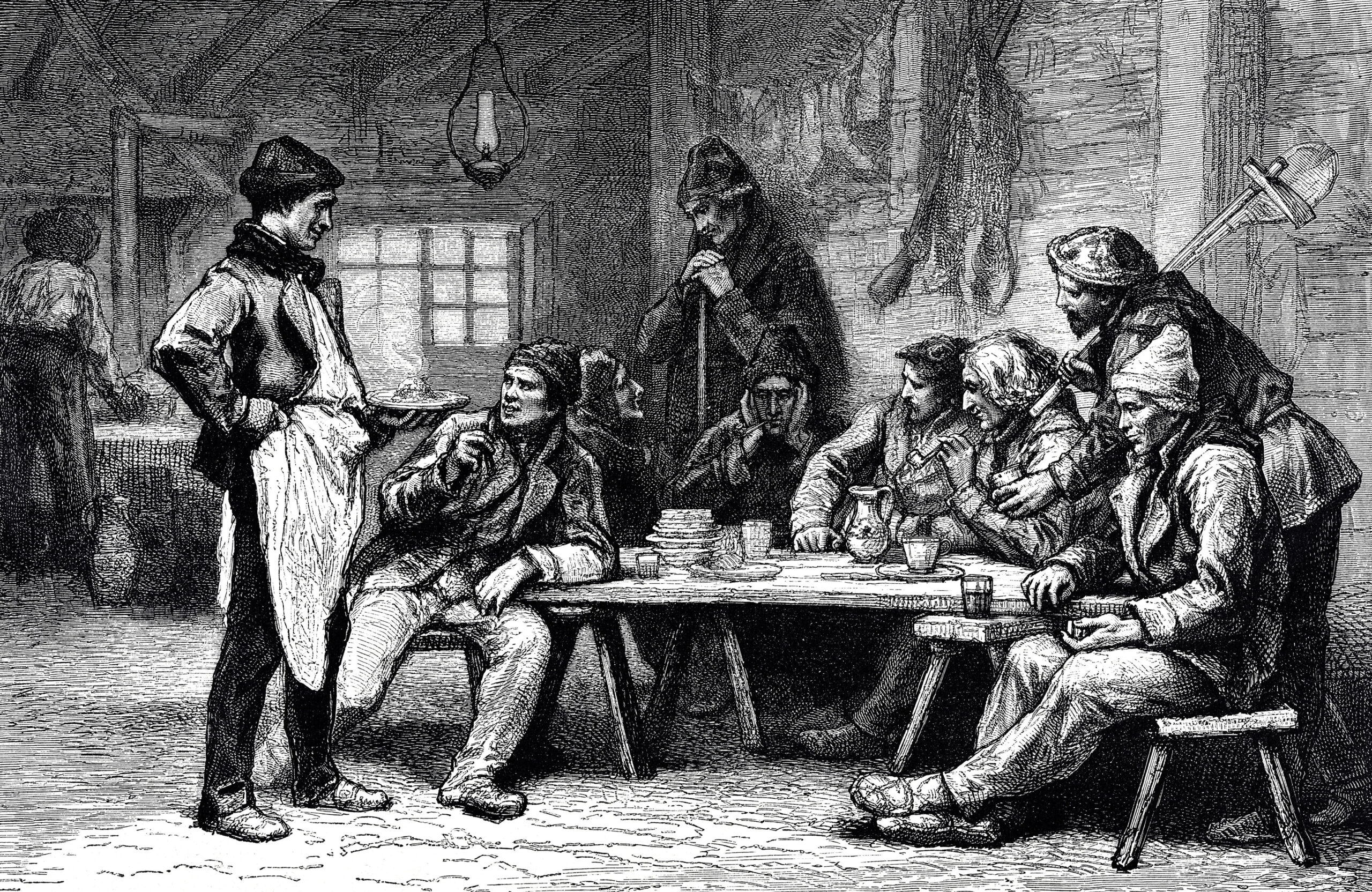 Historical facts about vodka in Ukrainian literature