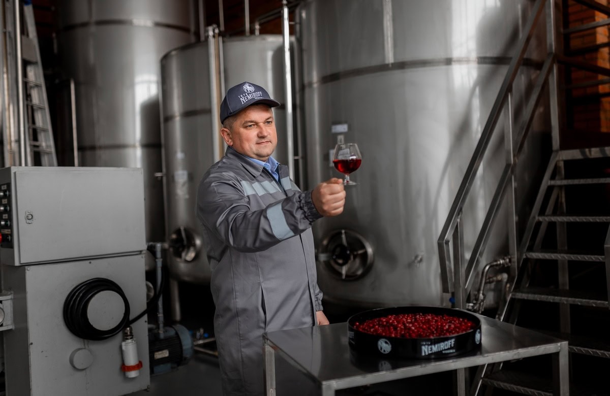 Nemiroff tour and tasting for visitors