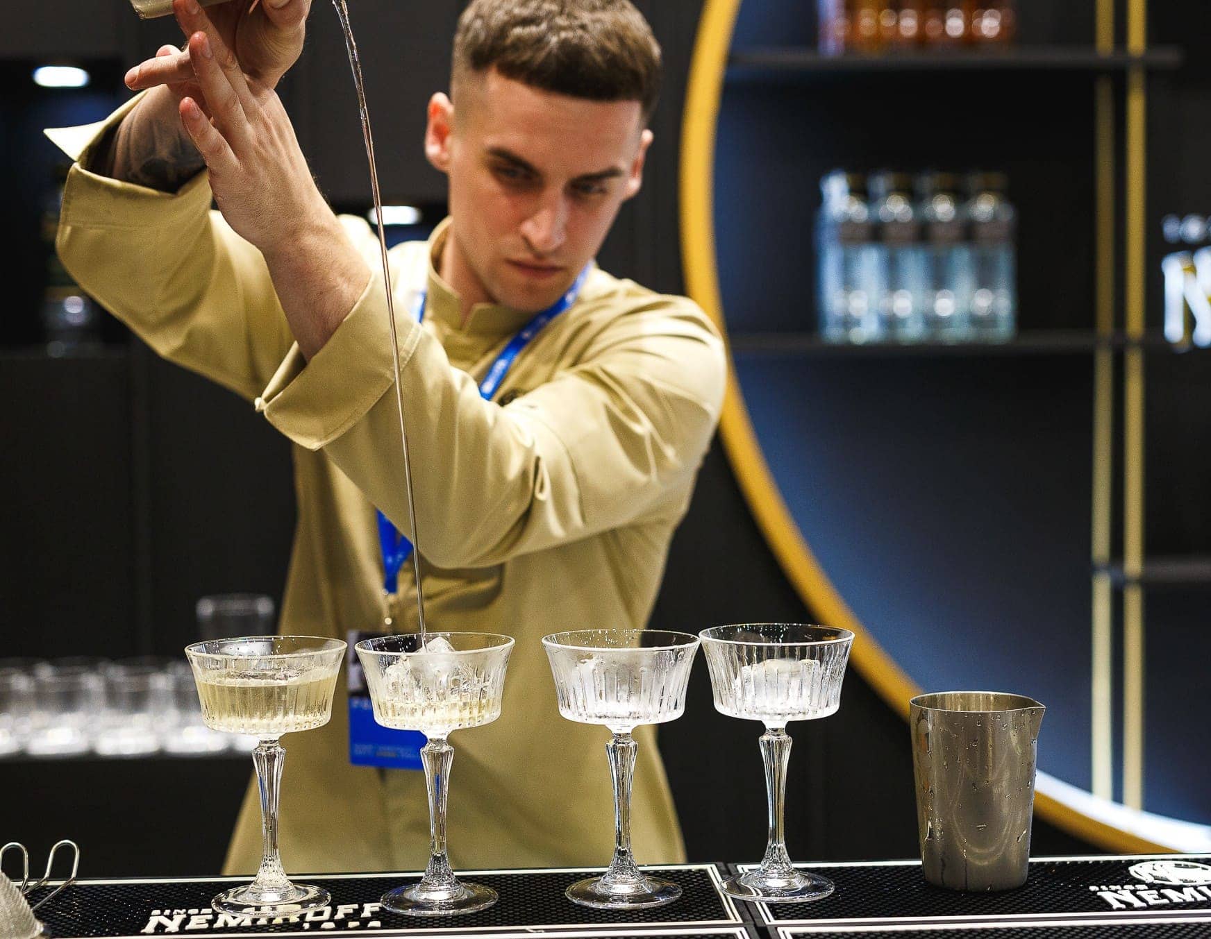 Minimalist Vodka Cocktails with Only Two Ingredients
